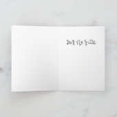 dek de schillen feestdagen kaart (Binnen)