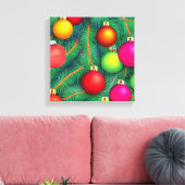 Dek de zalen canvas afdruk (Insitu (Woonkamer))