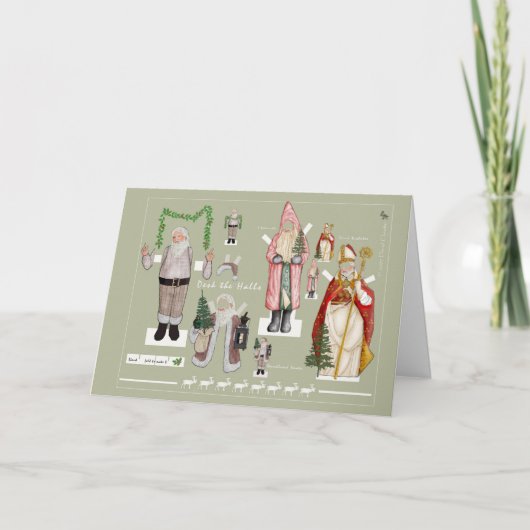 Dek de Zalen Feestdagen Kaart (Voorkant)