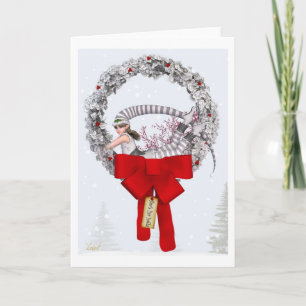 Dek de zalen feestdagen kaart