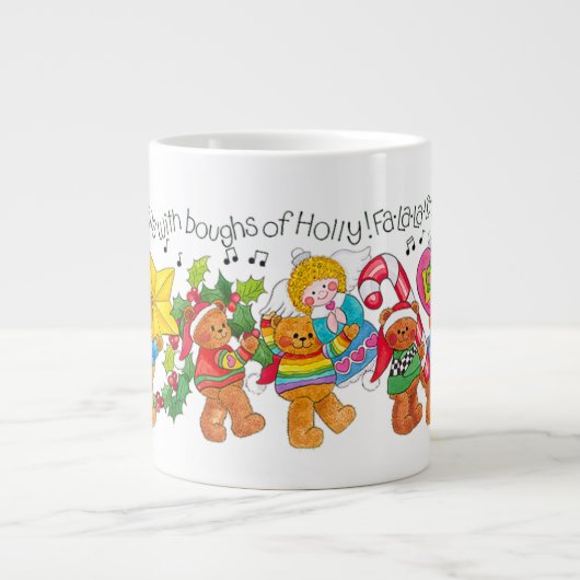 Dek de zalen grote koffiekop (Voorkant)