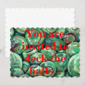 Dek de zalen kaart (Voorkant / Achterkant)