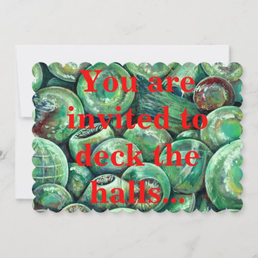 Dek de zalen kaart (Voorkant)