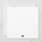 Dek de zalen kaart (Achterkant)