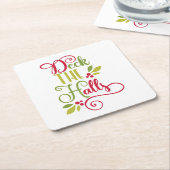 dek de zalen kartonnen onderzetters (Schuin)