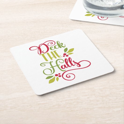 dek de zalen kartonnen onderzetters (Schuin)