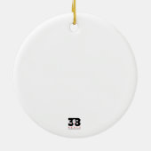 Dek de zalen keramisch ornament (Achterkant)