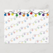 Dek de zalen met ballen van garen feestdagenkaart (Achterkant)