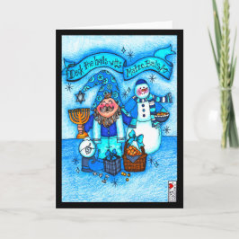 Dek de zalen met de Matzo Balls Kaart