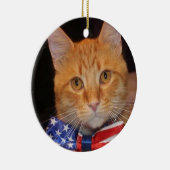 Dek de zalen met Mister President. Keramisch Ornament (Rechts)