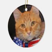 Dek de zalen met Mister President. Keramisch Ornament (Links)