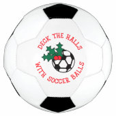 Dek de zalen met voetganger | Kerstmis Voetbal (Voorkant)