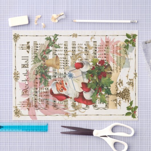 Dek de zalen tissuepapier (Craft)