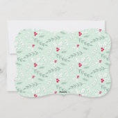 Dek de zalen | Vakantieknopkaart Feestdagenkaart (Achterkant)