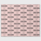 Dek de zalen van de Matig Beluisterroze W Cadeaupapier (Vlak)