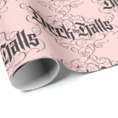 Dek de zalen van de Matig Beluisterroze W Cadeaupapier (Rol Hoek)