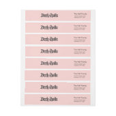 Dek de zalen van de Matig Verpletteren Blush Pink (Vel)