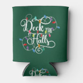 dek kerstfeestdagen blikjeskoeler (Voorkant)