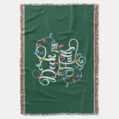 dek kerstfeestdagen deken (Voorkant Verticaal)