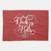 dek kerstfeestdagen theedoek (Horizontaal)