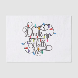 dek kerstfeestdagen tissuepapier