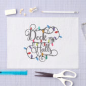 dek kerstfeestdagen tissuepapier (Craft)