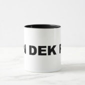 DEK mok (Midden)