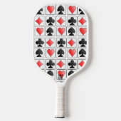 "Dek van Kaarten" Pickleball Paddle (Achterkant)