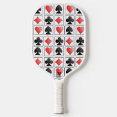 "Dek van Kaarten" Pickleball Paddle (Voorkant)