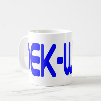 DEK-WORX EVA Schuim Snijdservice Bedrijfslogo Koffiemok
