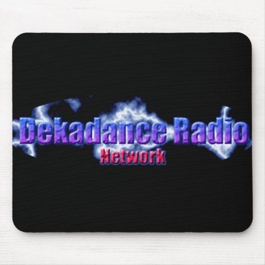 Dekadance-Radio Network - Mousepad Muismat (Voorkant)