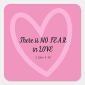 Dekal Vierkante Sticker (Voorkant)