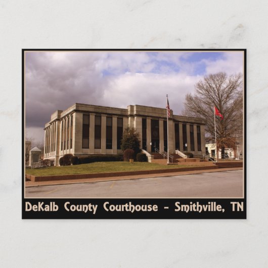 DeKalb County Courthouse - Smithville, TN Briefkaart (Voorkant)