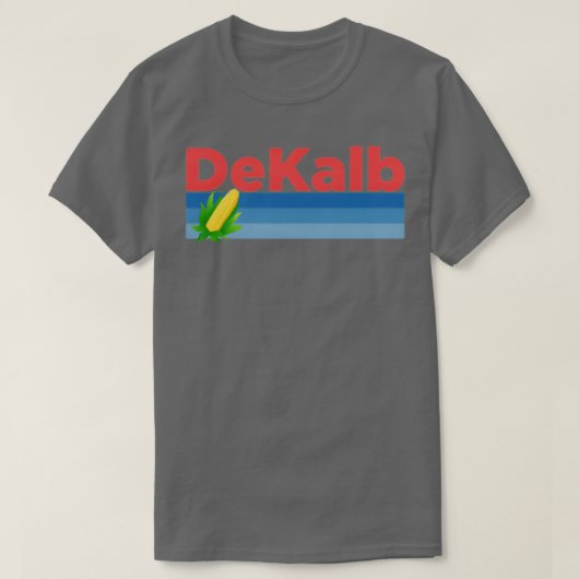 Dekalb Illinois Corn Dekalb T-shirt (Design voorkant)