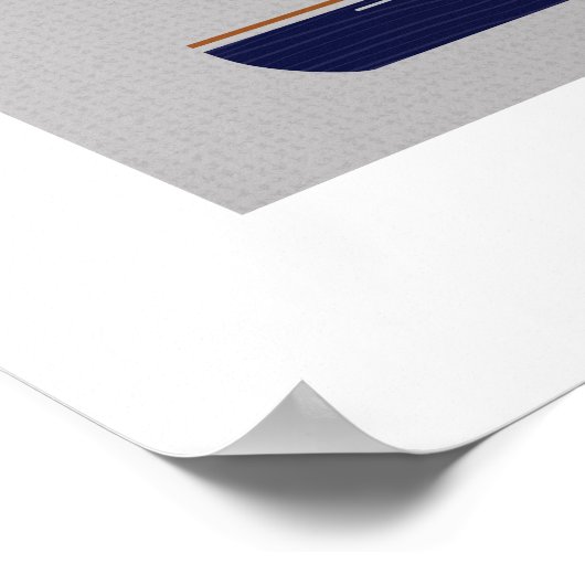 Dekbare zeezeilkunst poster (Hoek)