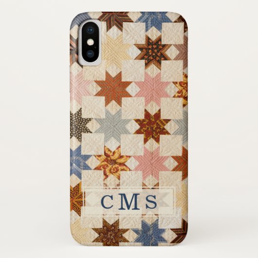 dekbed | LeMoyne Star Antiek Patchwork Case-Mate iPhone Case (Achterkant)