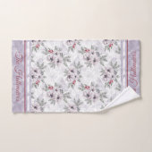 Dekdoek 3pc instellen. prettige feestdagen in Lave Bad Handdoek (Handdoek)