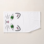 Dekdoekset - Kat gezicht Bad Handdoek (Handdoek)