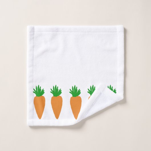 Dekdoekset voor "wortels" bad handdoek (Wasdoekje)