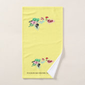 Dekdoeksets: wijn met Rozen Bad Handdoek (Handdoek)