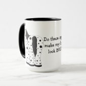 Deken en luipaard Big Butt Appaloosa Horse Mok (Voorkant links)