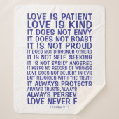 Deken Love Never Fails Sherpa (Voorkant)