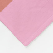Deken met eigen naam fleece (Hoek)
