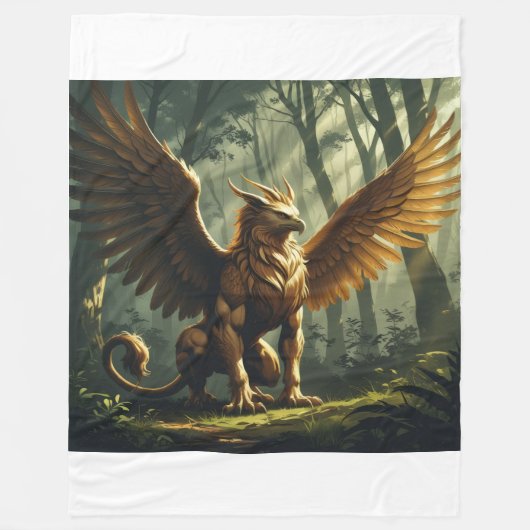 Deken met Griffin-thema (Voorkant)