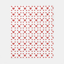 Deken met hartjes