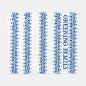 deken met patroon (Voorkant (Horizontaal))