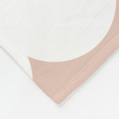 Deken met stijlvolle en kleurrijke harten. (Hoek)