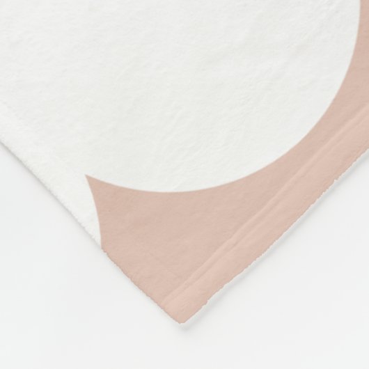 Deken met stijlvolle en kleurrijke harten. (Hoek)