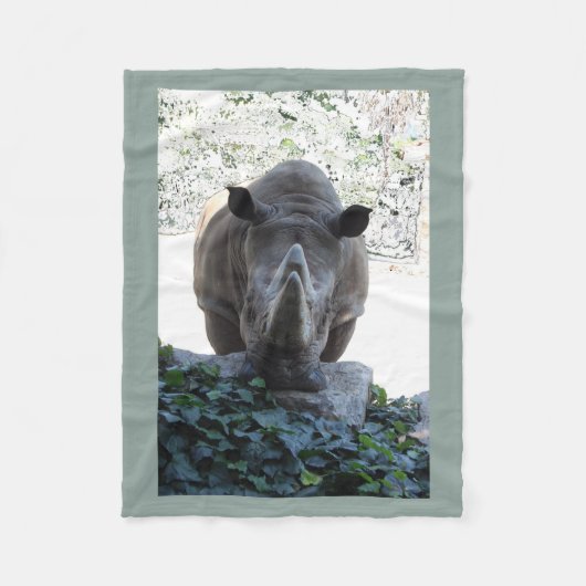 deken _ neushoorn (Voorkant)