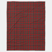 Deken - Rood Tartan Macpherson Clan (L) (Voorkant)